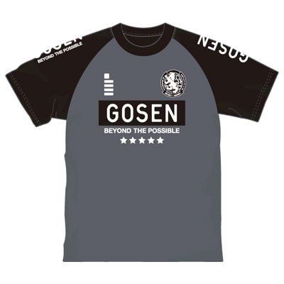 ゴーセン 2018春企画Tシャツ プラクティス ラグランエンブレム (J18P03)