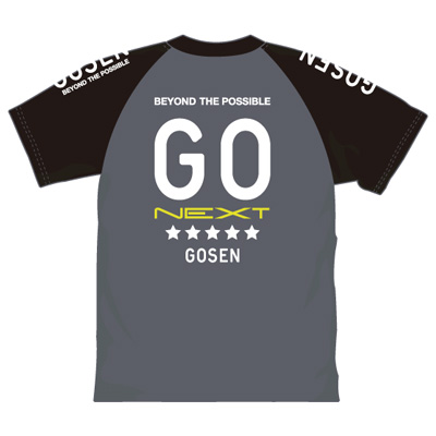 ゴーセン 2018春企画Tシャツ プラクティス ラグランエンブレム (J18P03)