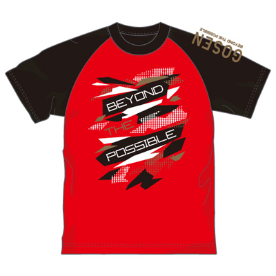 ゴーセン 2018春企画Tシャツ プラクティス ラグラングラフィック (J18P04)
