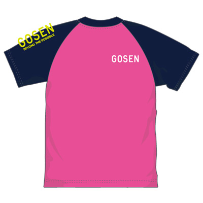 ゴーセン 2018春企画Tシャツ プラクティス ラグラングラフィック (J18P04)