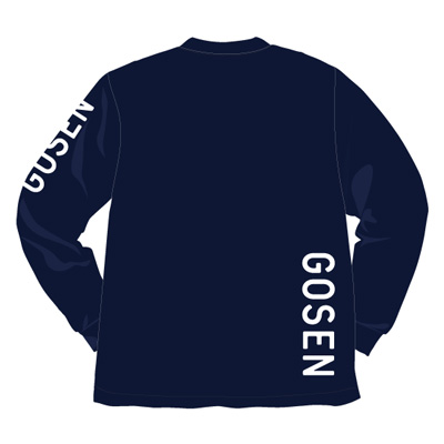 ゴーセン 2018春企画Tシャツ プラクティス ロングスリーブロゴ (J18P06)