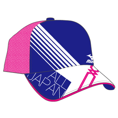 ミズノ　ソフテニ会オリジナルキャップ　62JW7Z01