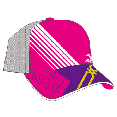 ミズノ　ソフテニ会オリジナルキャップ　62JW7Z01