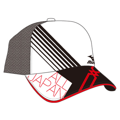 ミズノ　ソフテニ会オリジナルキャップ　62JW7Z01